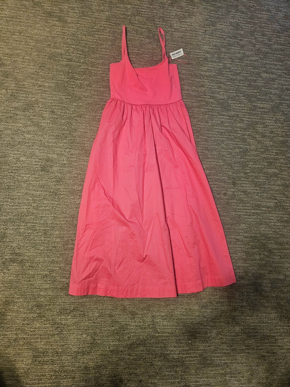 Old Navy Bright Pink Spaghetti-Strap Sundress